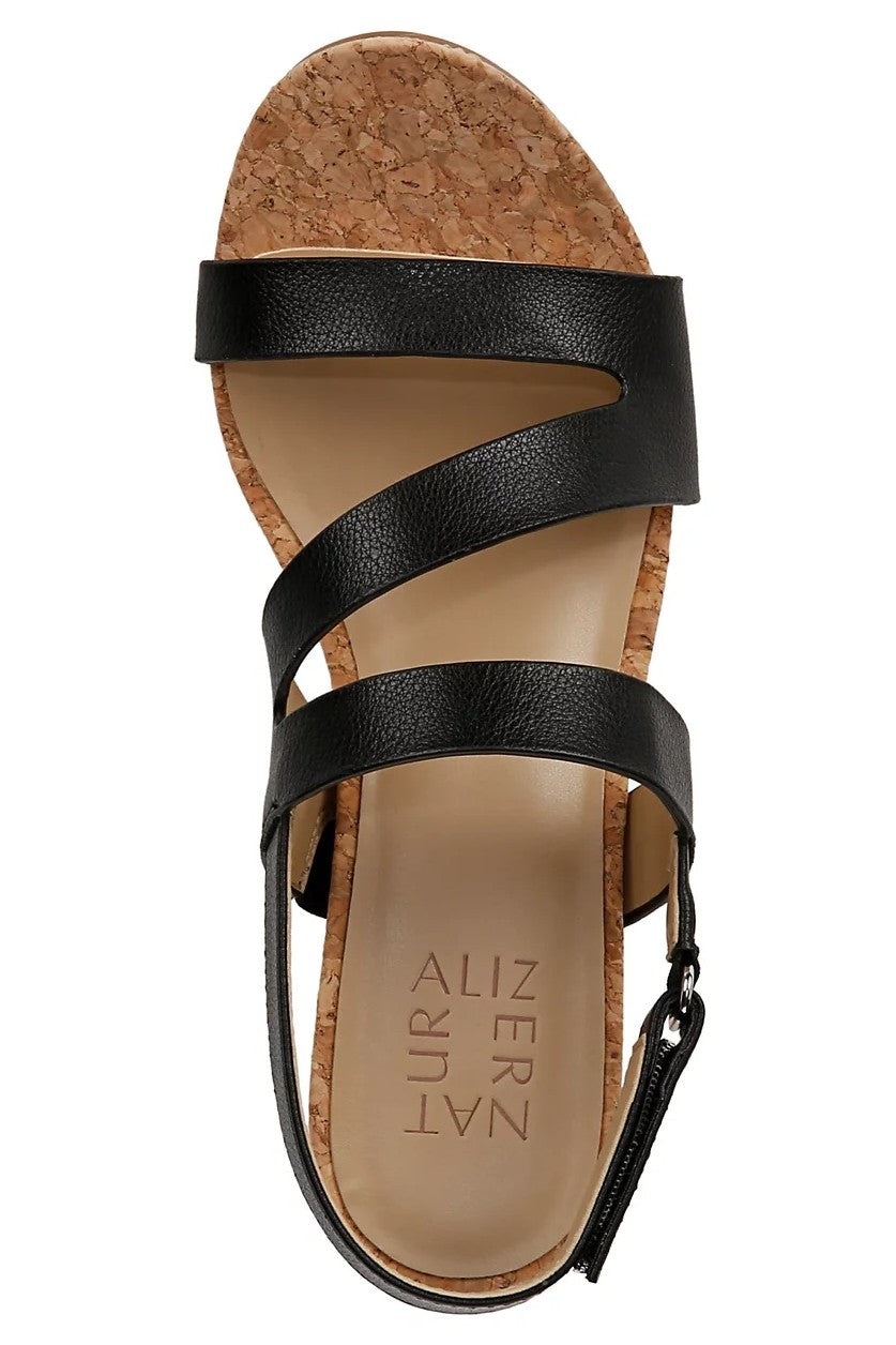 Naturalizer Womens Adria Strappy Wedge Sandals
