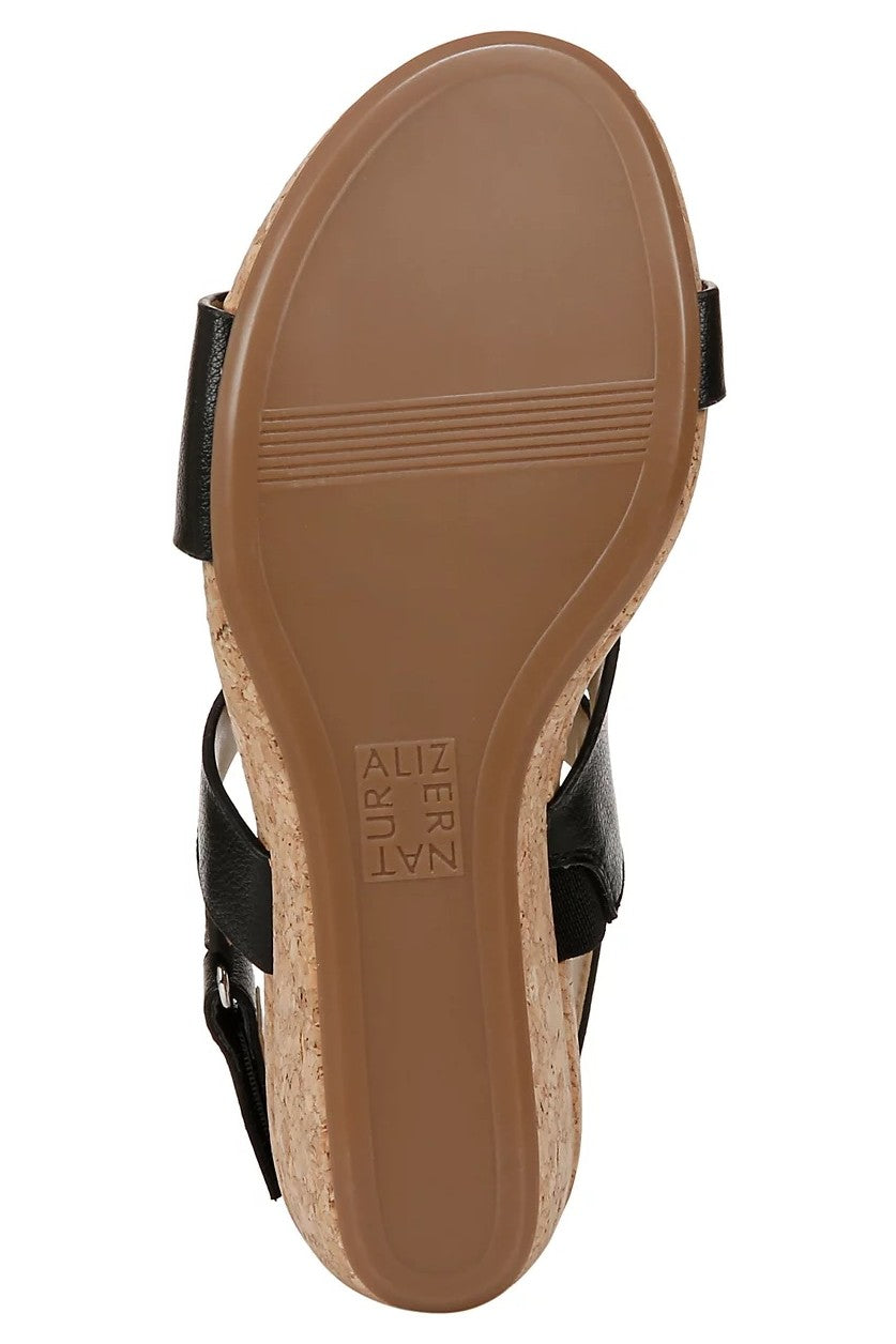Naturalizer Womens Adria Strappy Wedge Sandals