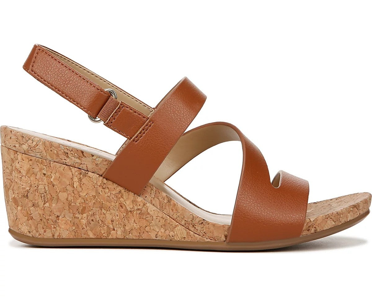 Naturalizer Womens Adria Strappy Wedge Sandals