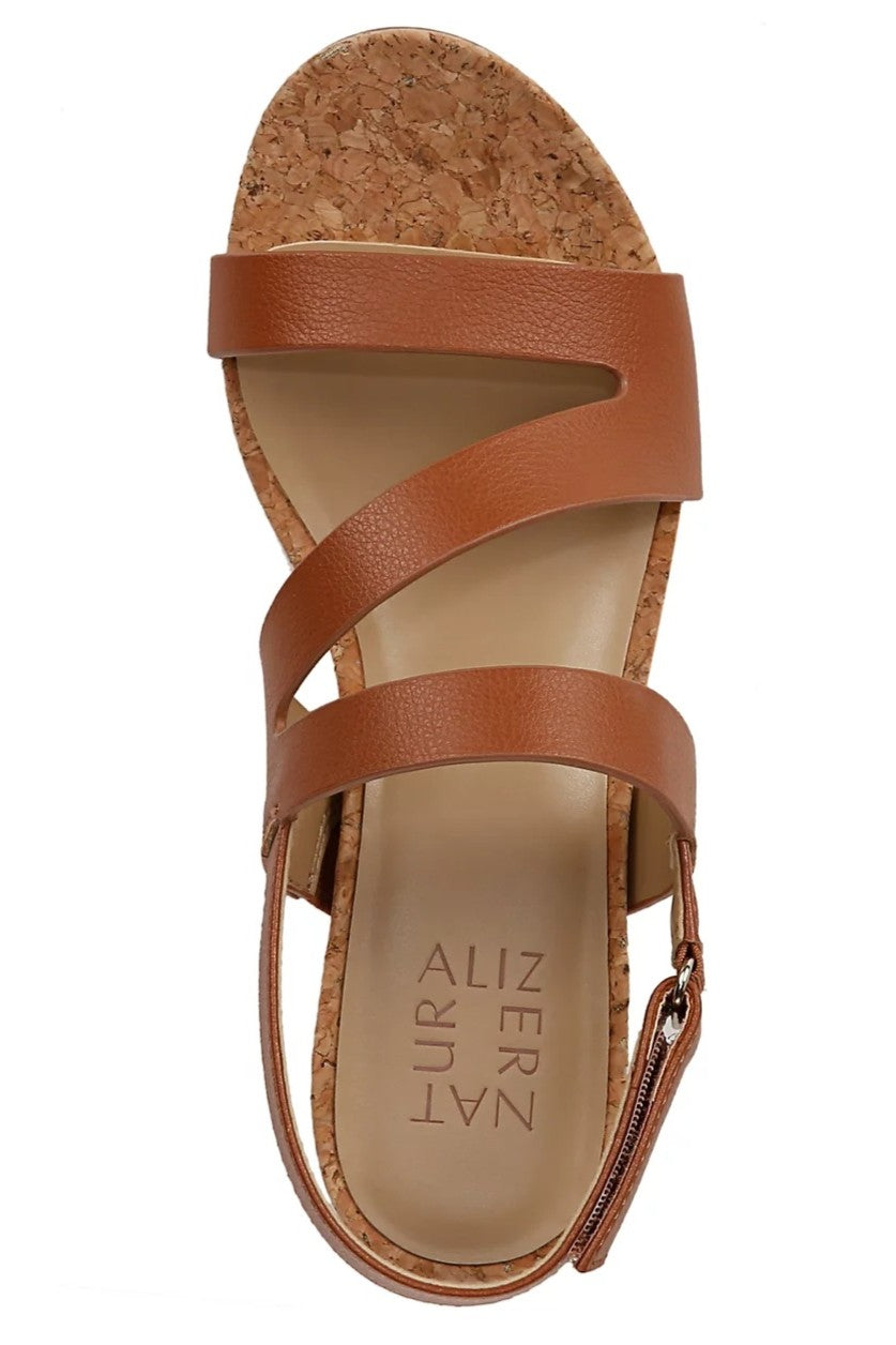 Naturalizer Womens Adria Strappy Wedge Sandals