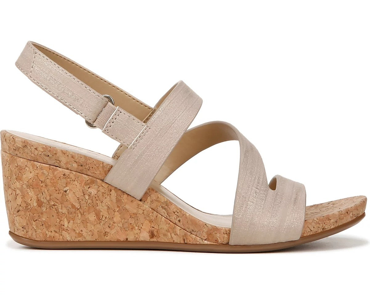 Naturalizer Womens Adria Strappy Wedge Sandals