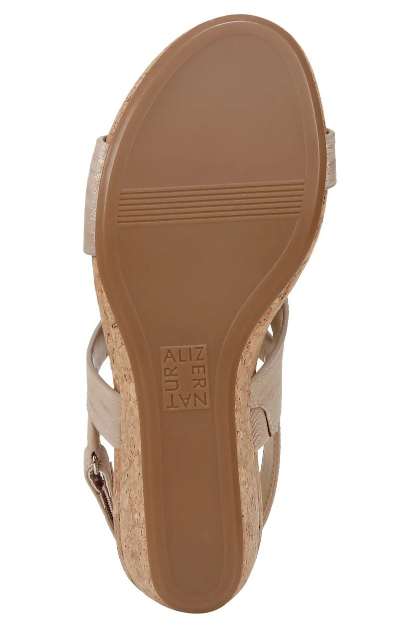 Naturalizer Womens Adria Strappy Wedge Sandals