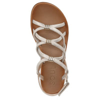 Soul by Naturalizer Womens Sierra Casual Strappy Flat Sandal