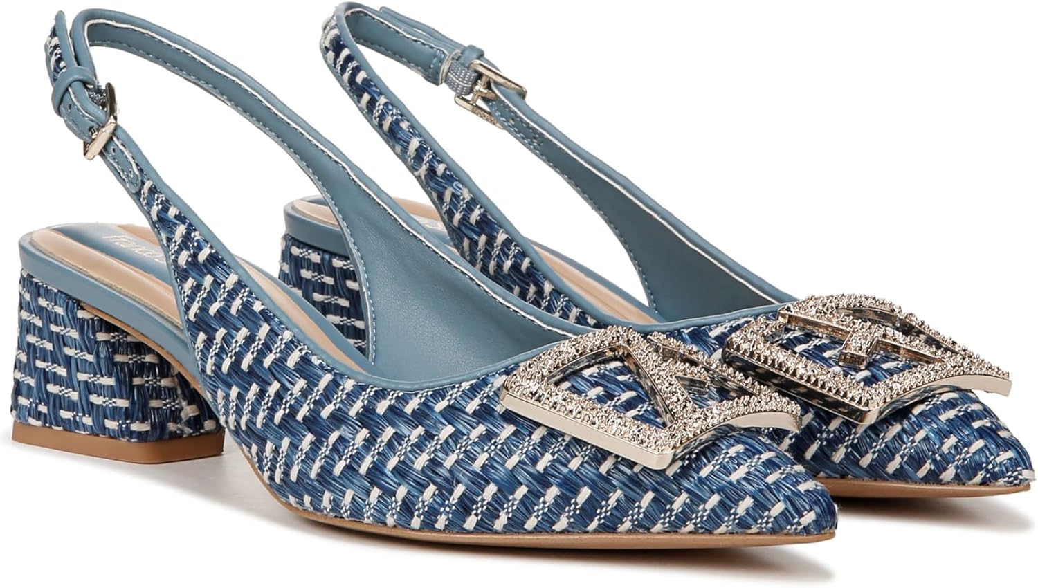 Multi Blue Raffia