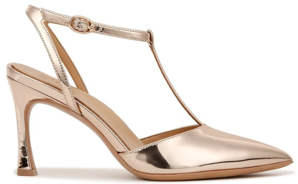 Naturalizer Womens Astrid Pointed Toe T-Strap Pump