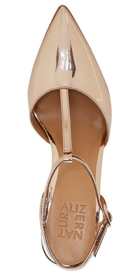 Naturalizer Womens Astrid Pointed Toe T-Strap Pump