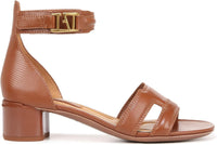 Franco Sarto Women's Nora Ankle Strap Low Block Heel Sandal