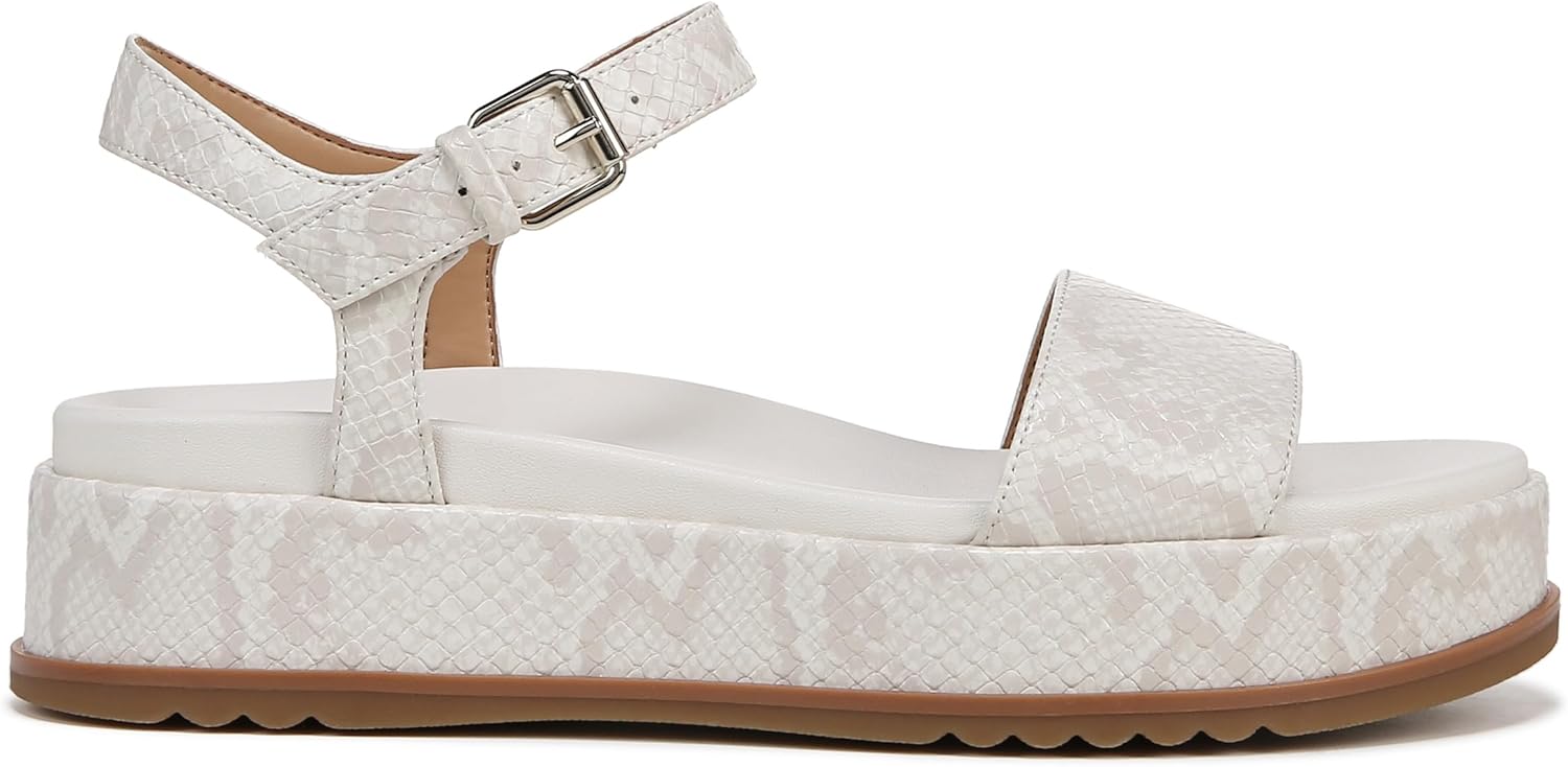 Naturalizer Women's Zane Ankle Strap Platform Casual Sandal
