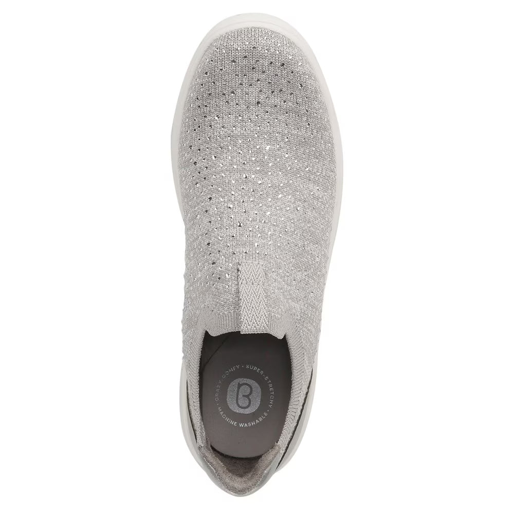 Bzees Women's Twilight Rhinestone Slip-on Sneakers