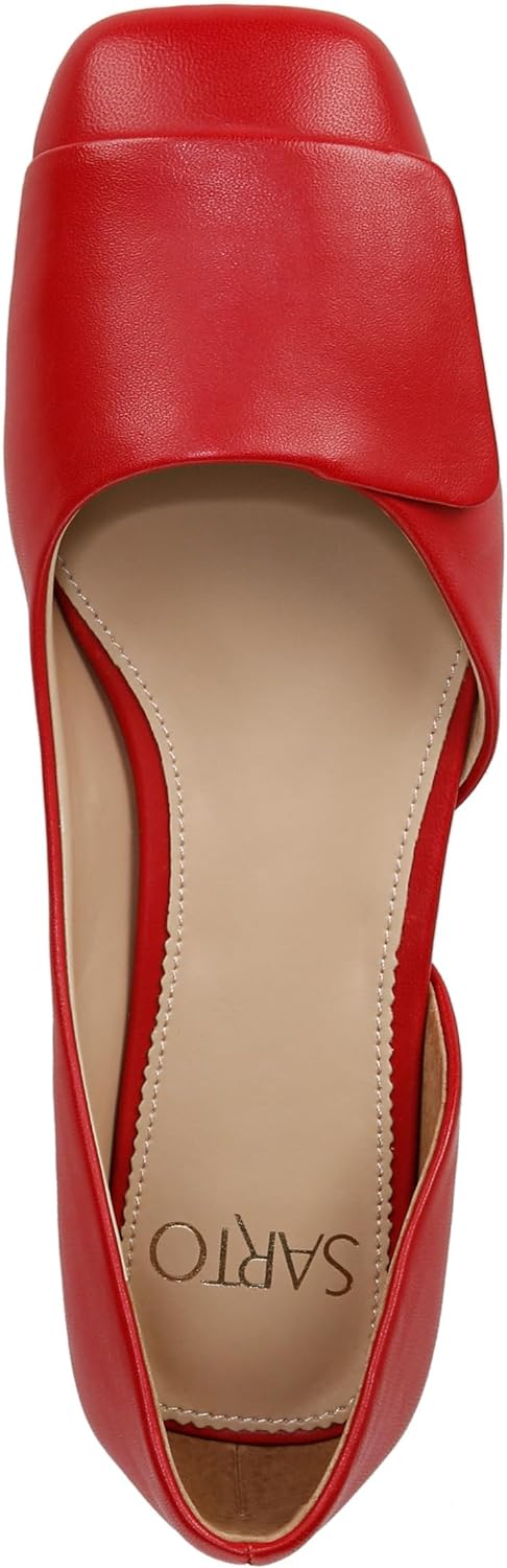 Franco Sarto Women's Tracy Square Toe Ballet Flat