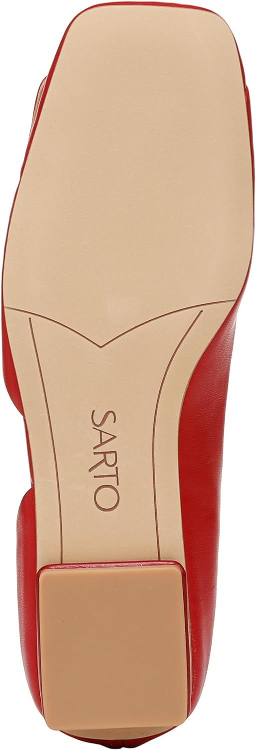 Franco Sarto Women's Tracy Square Toe Ballet Flat