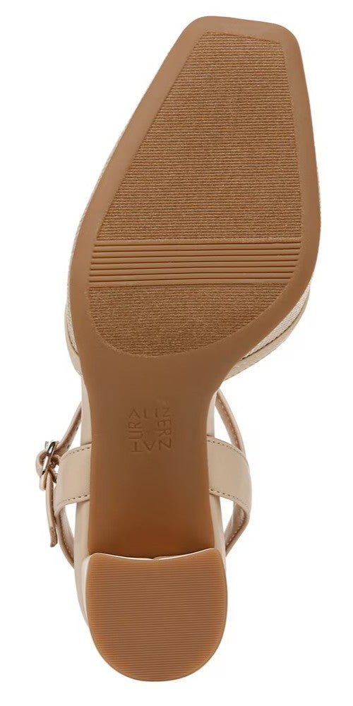 Naturalizer Womens Wave Ankle Strap Closed Toe Dress Heels