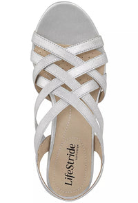 LifeStride Women's Yung Strappy Wedge Sandal