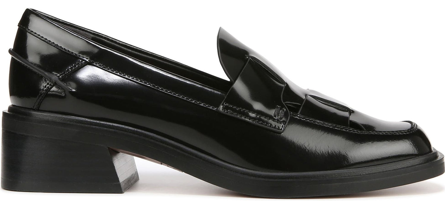 Franco Sarto Women's Gene Cut Out Heeled Loafer