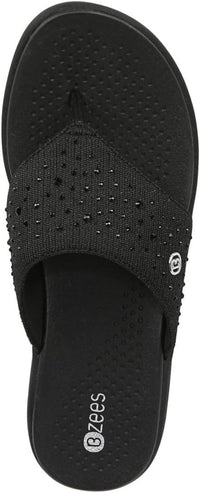 BZees Womens Cruise Bright Wedge Sandal