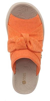 BZees Women's Smile Slide Sandal