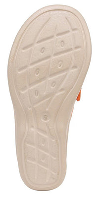 BZees Women's Smile Slide Sandal