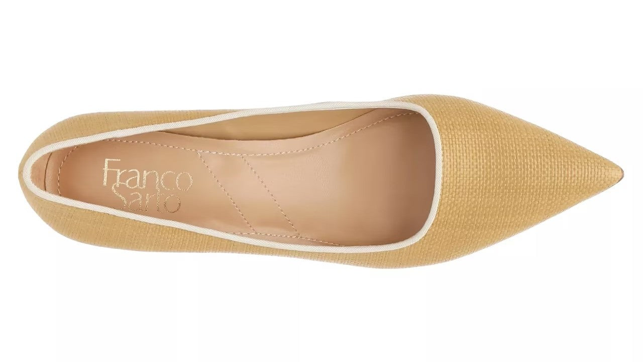 Franco Sarto Women's Kim Kitten Heel Dress Pump