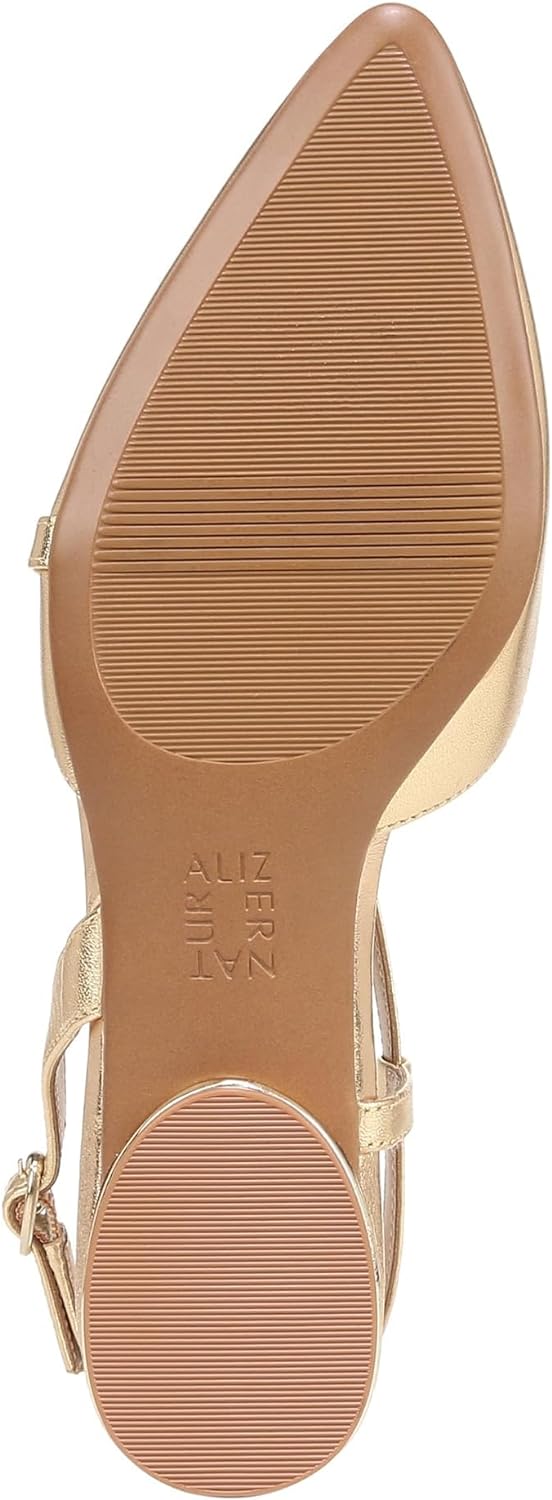 Naturalizer Womens Hawaii Pointed Toe Slingback Flats