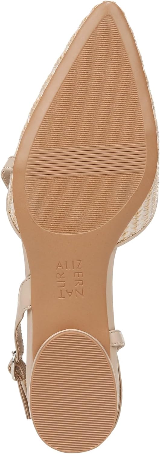 Naturalizer Womens Hawaii Pointed Toe Slingback Flats