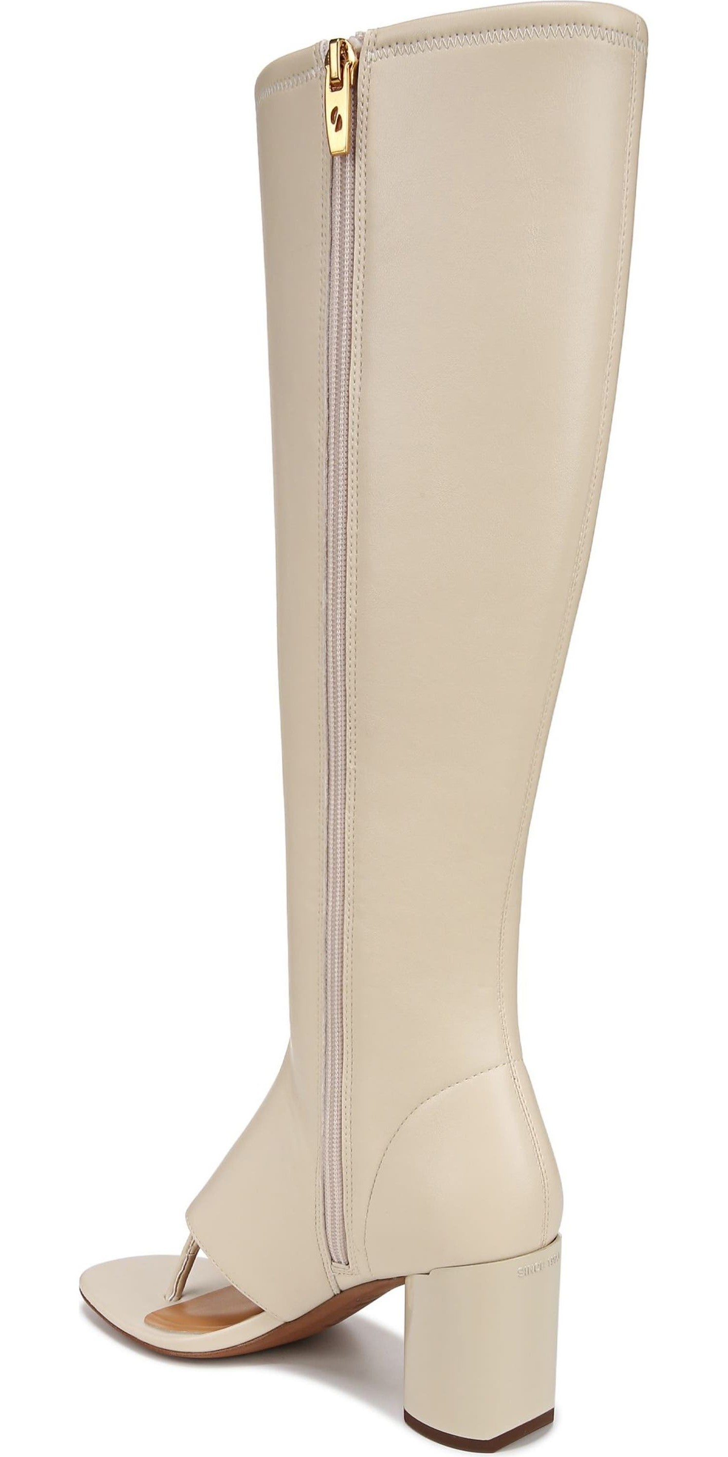 Franco Sarto Women's Odette Tall Thong Heeled Sandal Boot