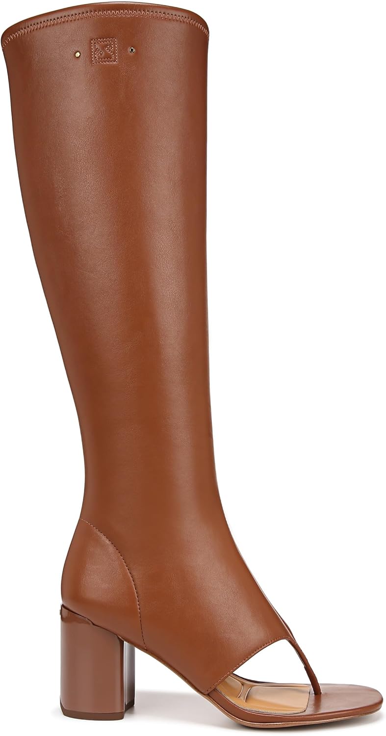 Franco Sarto Women's Odette Tall Thong Heeled Sandal Boot