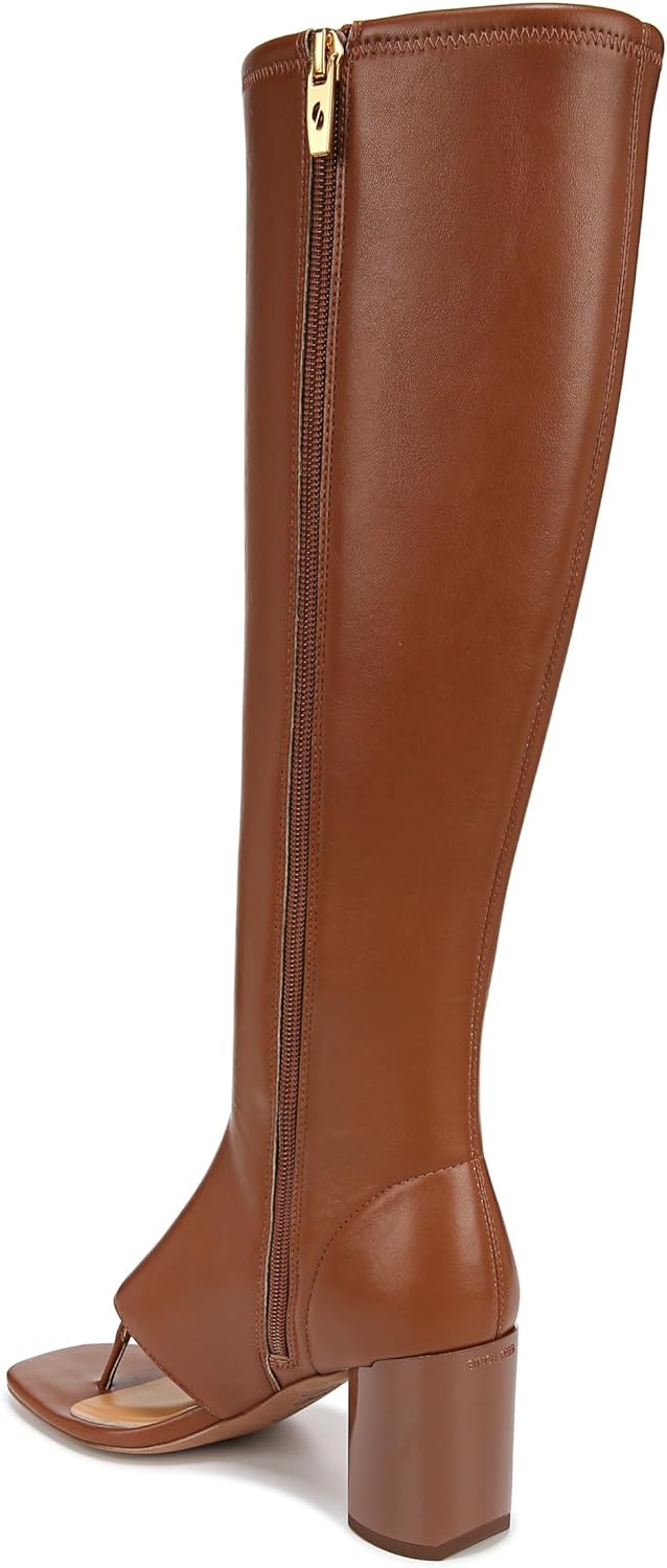 Franco Sarto Women's Odette Tall Thong Heeled Sandal Boot