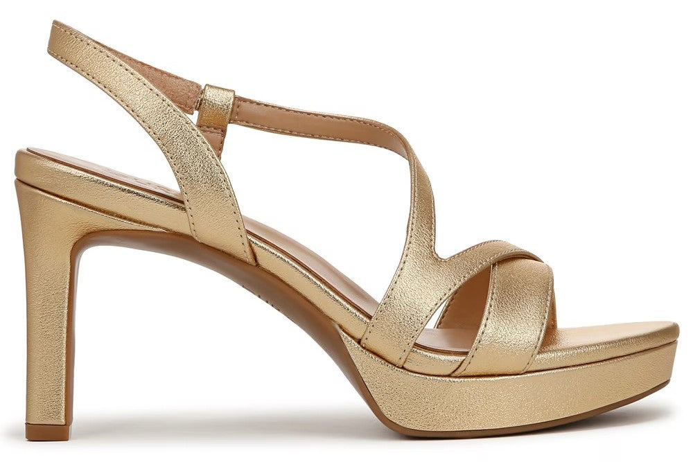 Naturalizer Womens Abby Strappy Platform Dress Sandals