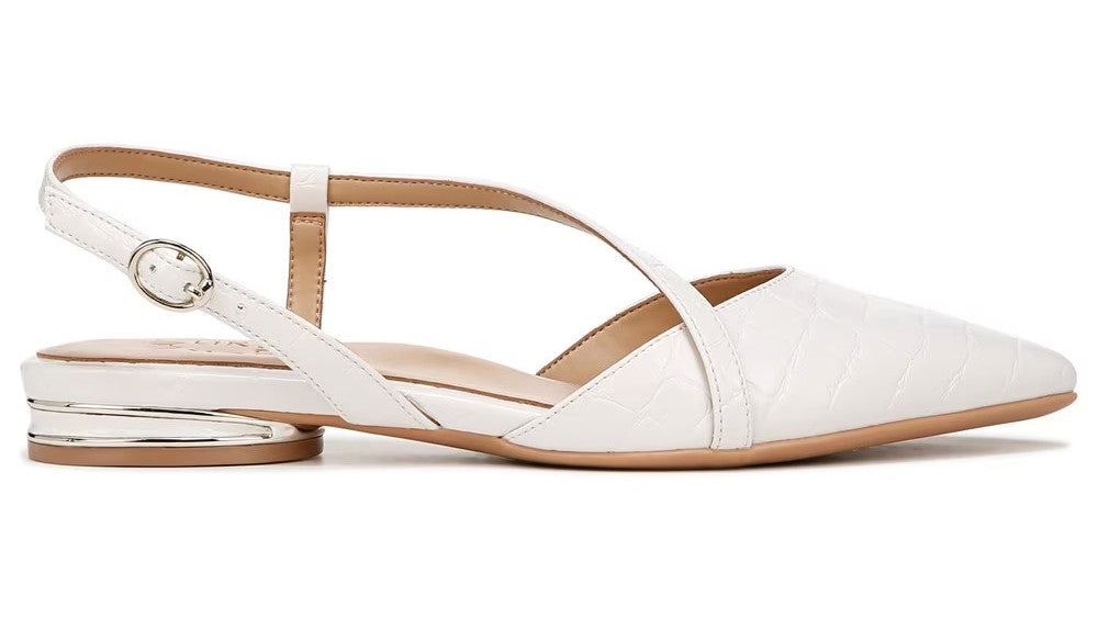 Naturalizer Womens Hawaii Pointed Toe Slingback Flats