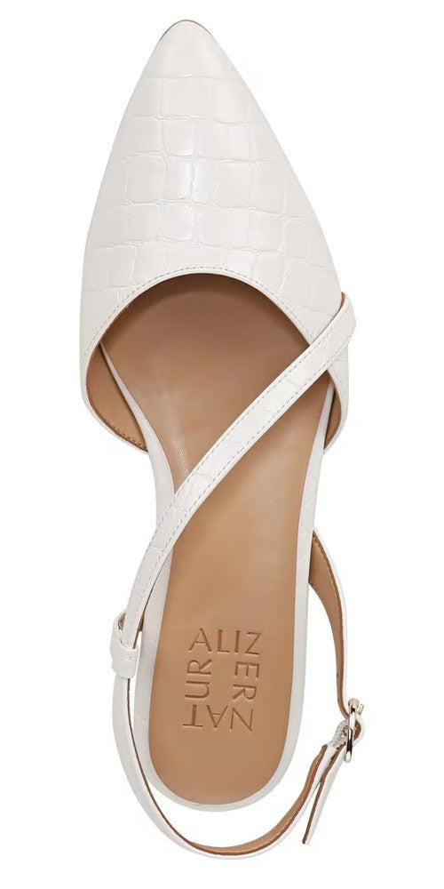 Naturalizer Womens Hawaii Pointed Toe Slingback Flats