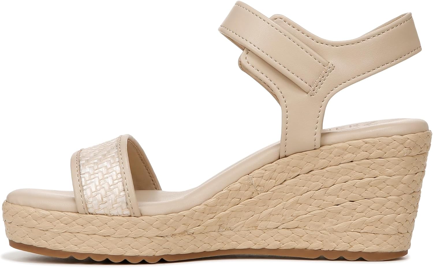 Naturalizer Womens Stella Open Toe Wedge Sandal