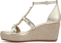Naturalizer Womens Serena Strappy Wedge Sandal