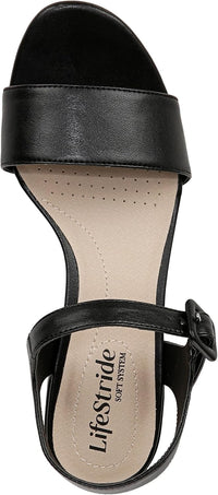 LifeStride Women's Rhythmn Block Heel Sandal