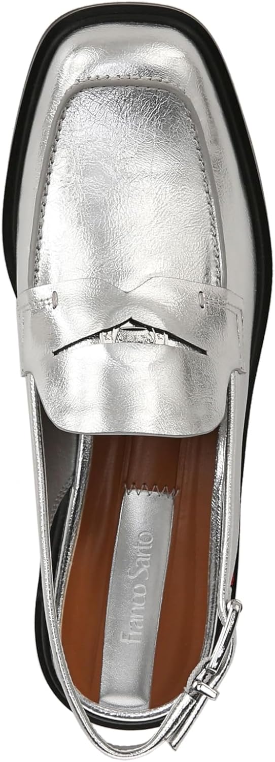 Franco Sarto Womens Giada Slingback Loafer Heel