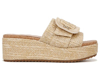 Sam & Libby Women's Crysta Platform Wedge Slide Sandal