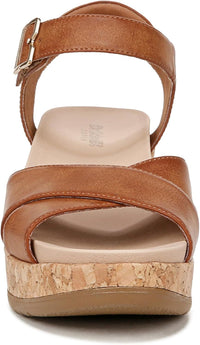 Dr. Scholl's Womens Citrine Sun Wedge Sandal