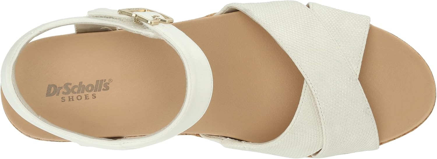 Dr. Scholl's Womens Citrine Sun Wedge Sandal