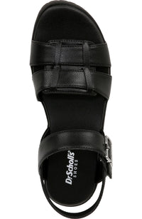 Dr. Scholl's Womens Take Five Flat Sandal