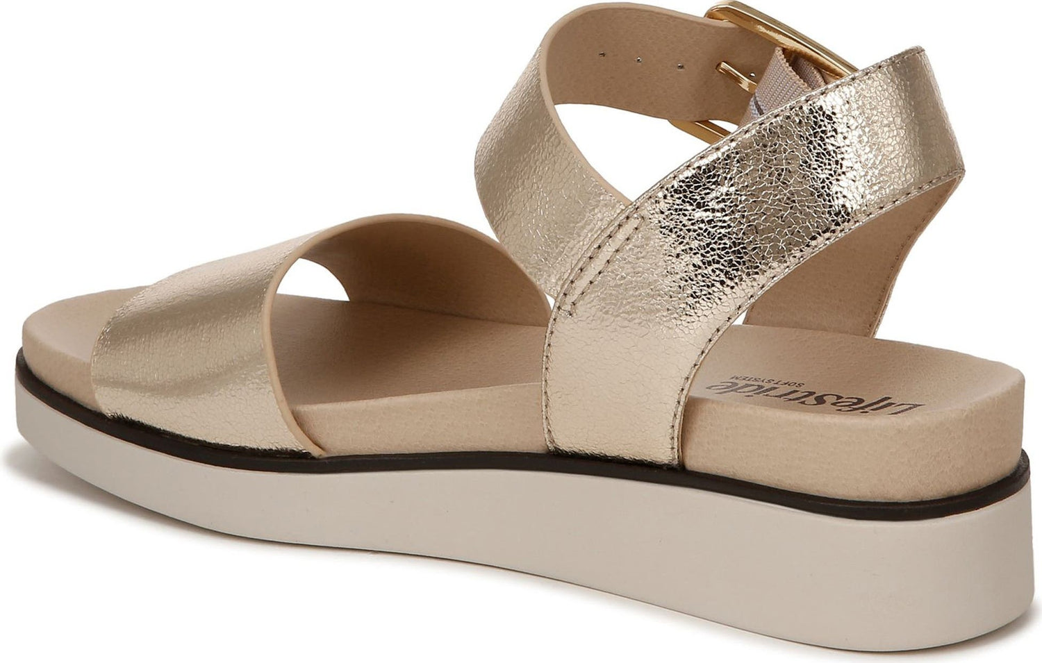 LifeStride Womens Gillian Ankle Strap Sandal