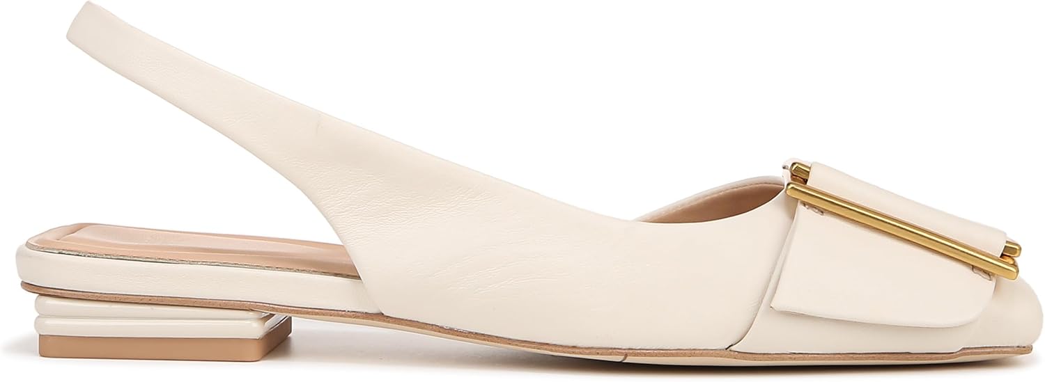 Franco Sarto Women's Tracy Slingback Square Toe Flat