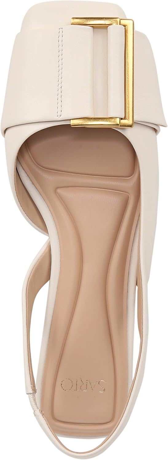 Franco Sarto Women's Tracy Slingback Square Toe Flat
