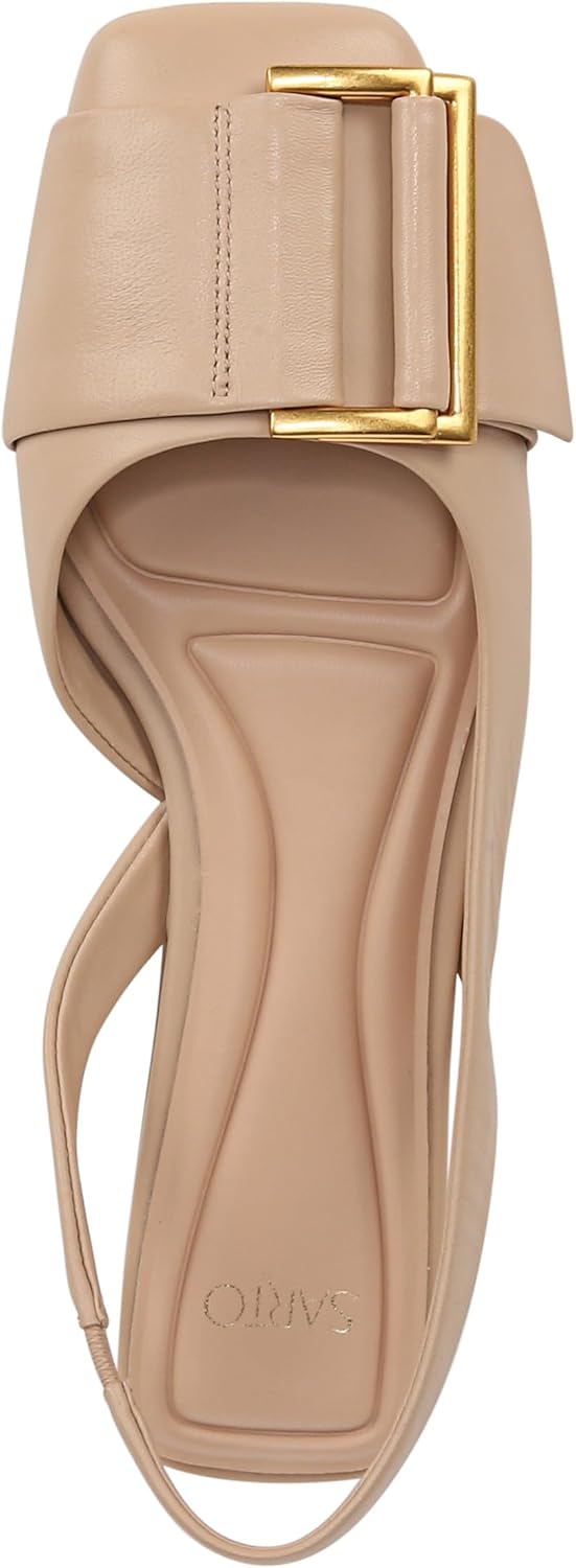 Franco Sarto Women's Tracy Slingback Square Toe Flat