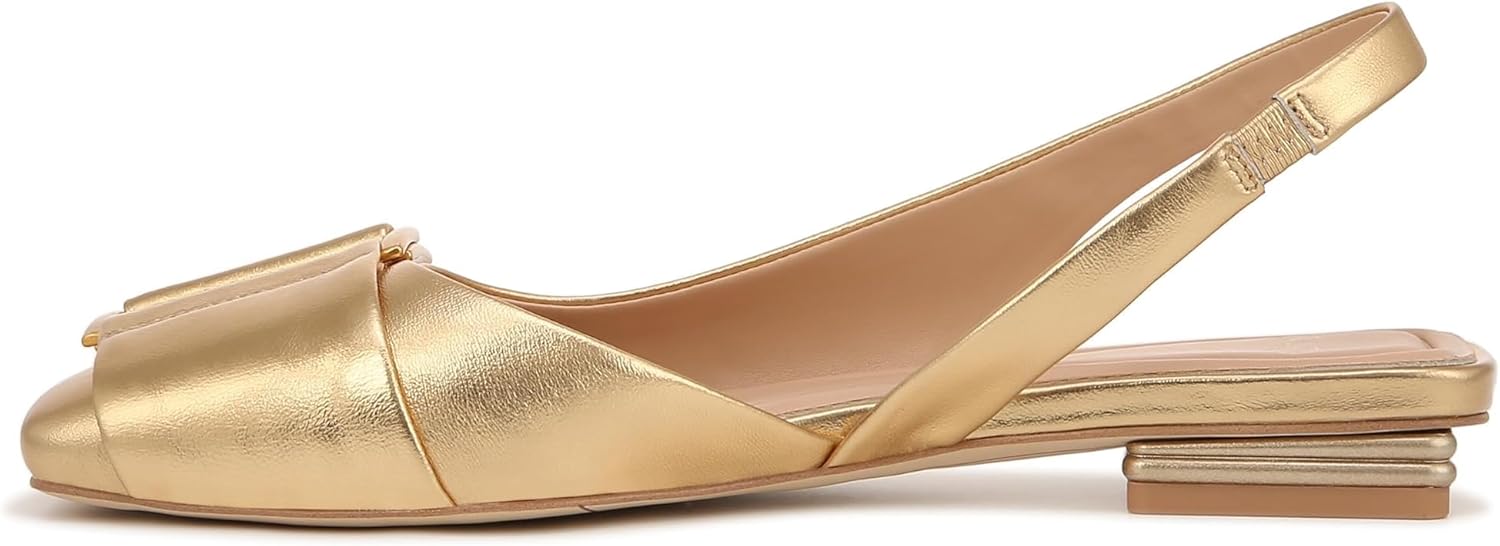 Franco Sarto Women's Tracy Slingback Square Toe Flat