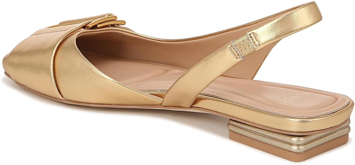 Franco Sarto Women's Tracy Slingback Square Toe Flat