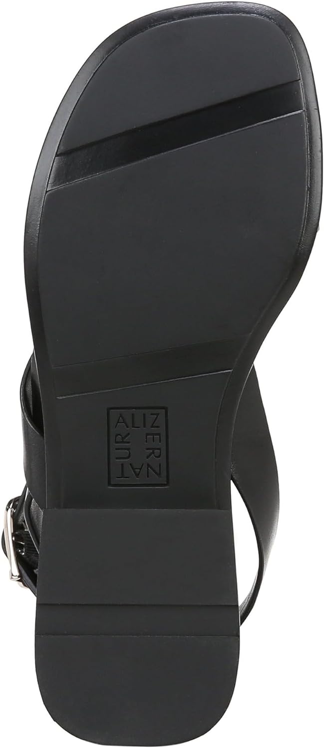 Naturalizer Womens Birch Strappy Flat Sandal