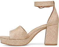 Naturalizer Women's Pearlyn 3 Ankle Strap Platform Sandals