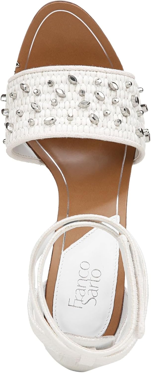 Franco Sarto Women's Eleanor Ankle Strap High Heel Sandal