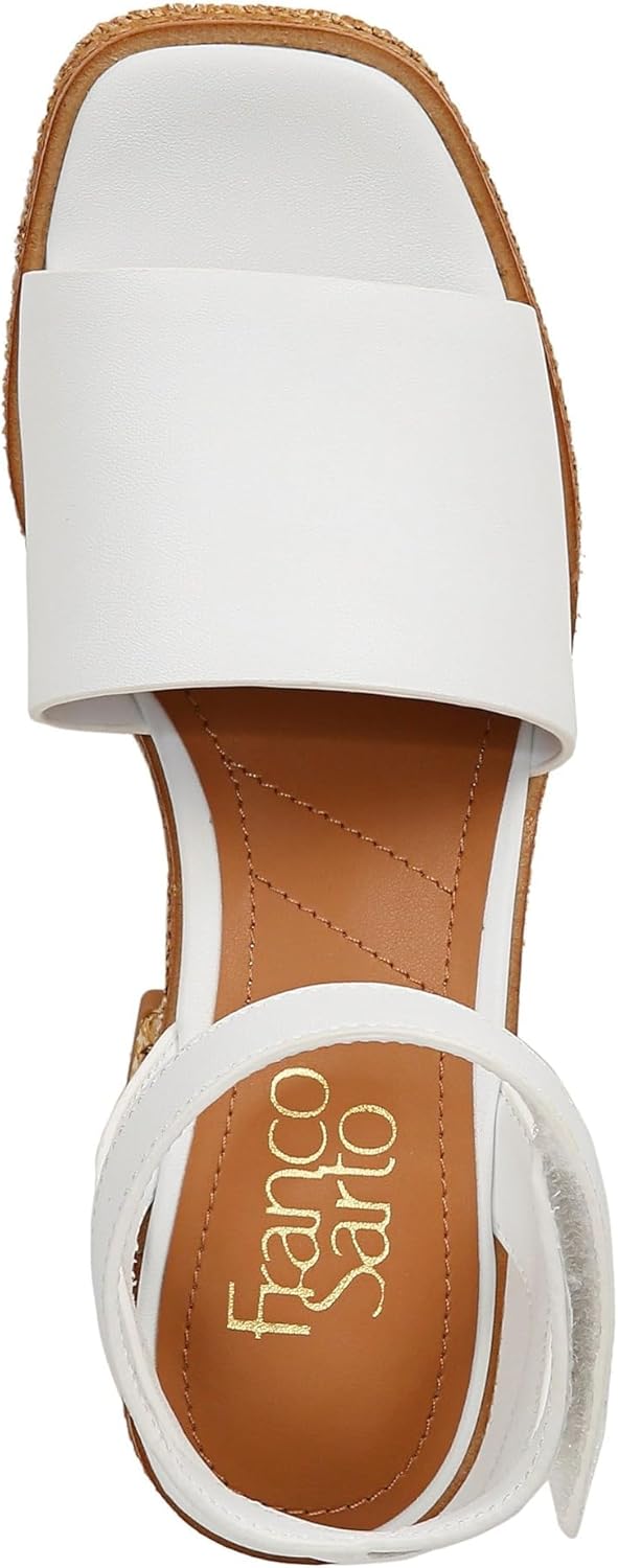 Franco Sarto Women's Faron Ankle Strap Heeled Sandal