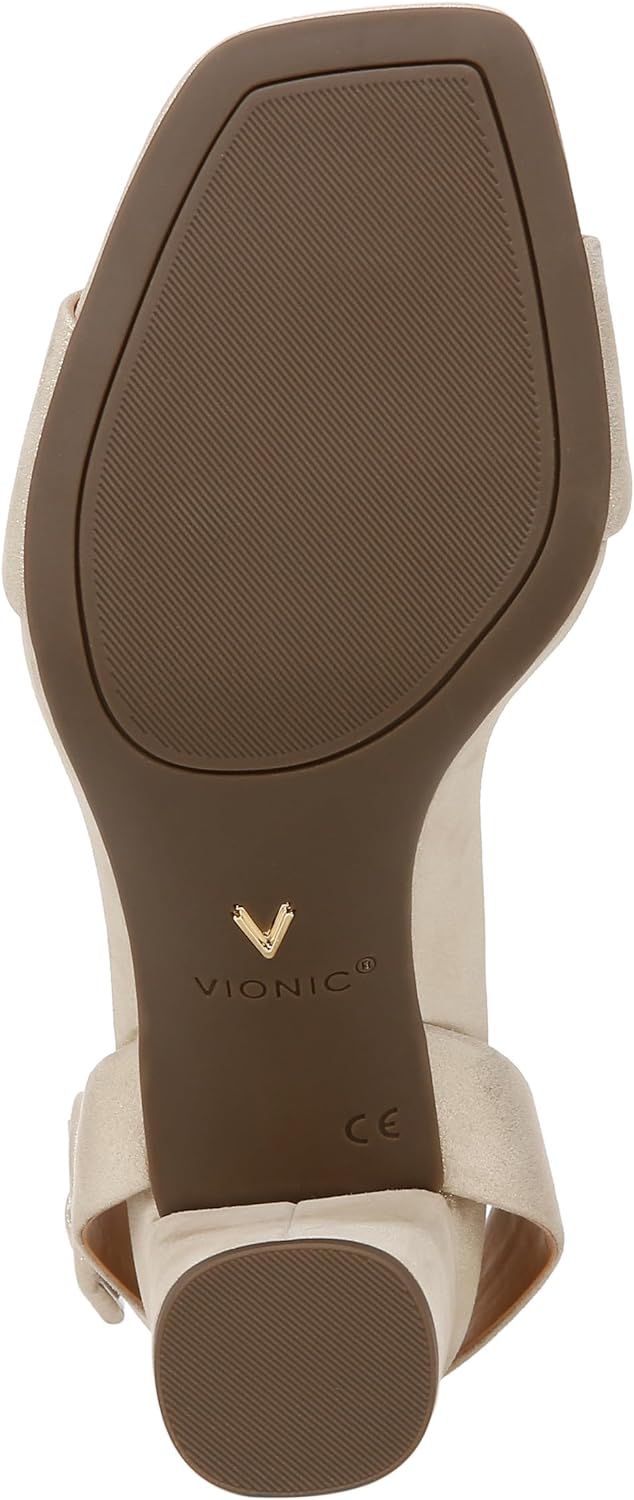 Vionic Women's Napa Zinfandel Strappy Block Heels