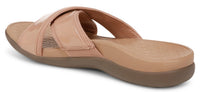 Vionic Merced Women's Cross Strap Slide Orthotic Sandals